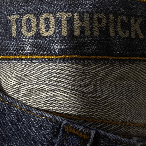 J. Crew Low-Rise Blue Jeans SZ 25 (0) Denim Toothpick Skinny Ankle Medium Wash - Picture 11 of 14